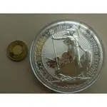 售價25000元~不列顛女神銀幣10盎司，銀幣10OZ，英國銀幣，銀幣10盎司，銀幣，錢幣，幣~英國不列顛女神銀幣