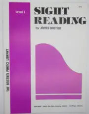 Bastien Sight Reading Level 1 (Kjos WP16) NEW, ships next business day