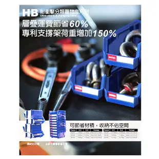 【樹德】HB-2045 {12個} 耐衝擊 分類置物盒 置物盒 分類箱 零件 收納 工具收納 零件分類 五金 分類盒