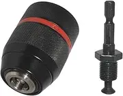 Metal Heavy Duty 1.5-13mm Keyless Drill Chuck Hex Shank/SDS/Socket Square Female Adaptor Metal Drill Chuck Converter Chuck(StyleD)