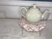 Ganz 2 cup cream teapot