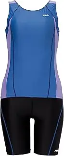 [FILA] 3132015 Women's Tankini Set, Pullover Tankini Top and Bottom Set