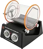 Bench Grinder Polisher Multi-Function Jewelery Stone Polishing Drum Ball Mill Rotary Machine Five-Speed 60W