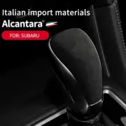 For Subaru Forester XV Outback 2018-IN Car Alcantara Suede Gear Shift Knob Cover