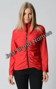 Noni B Liz Jordan Ladies Amazon Ruched Active Jacket size Small Colour Red