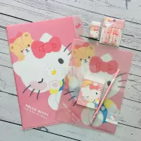 在飛比找蝦皮購物優惠-日本crux 凱蒂貓kitty限定文具便籤文件夾墊板鉛筆橡皮