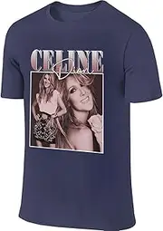[VidiAmazing] Celine Dion Casual Style Jogging Deep Heather T Shirts