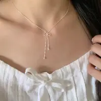 在飛比找蝦皮購物優惠-925 silver Balletcore necklace