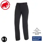 【MAMMUT 長毛象 女 AC WINTER HIKING SO PANTS AF 軟殼褲《黑》】1021-00440/機能褲/登山褲/運動褲/防水長褲/防潑水