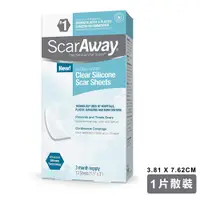 在飛比找松果購物優惠-【ScarAway倍瑞克】疤痕護理矽膠貼片-透明款 單片散裝