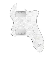 920D Custom 72 Thinline Tele Loaded Pickguard With Nickel Roughneck Humbucker...