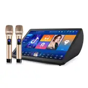 2024 Latest all in 1 Karaoke System for home Party - WiFi + 2 Free Wireless MIC
