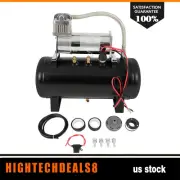 12V 150 Psi 2 Gal Air Tank Compressor Onboard System Kit Fits for Train Horn