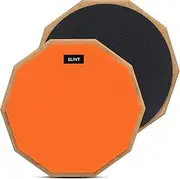 SLINT 12'' Double-Sided Drum Practice Pad for Snare Drumming - Noise Reduction Pad for Kids