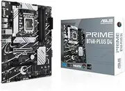 ASUS Intel 13.12th Generation LGA1700 Compatible with B760 Motherboard Prime B760-PLUS D4 / Domestic Authorized Dealer