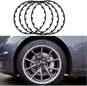 Rim Protector Rim Protector for Renault 19 Chamade 1.7 TXI (1991),Set of 4 Rim Protectors,Thick Import Nylon,car Wheel Rim Protector Strip,Easy to Install,4 Colour(Color:03,Size:17 INCH)(3,20 INCH)