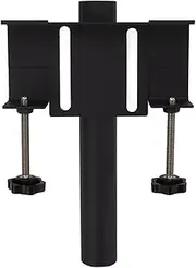 Universal Flagpole Mount Pickup Steel Holder Clamping Design Fits Most Pickups, Easy Installation, Steel with Stable Mount for High-Speed Driving