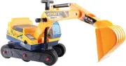 Keezi Kids Ride on Car, 30Kg Capacity Bulldozer Bumper Cars Tractor Digger Ex...