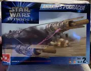 AMT ERTL Star Wars Episode 1 Anakin’s Podracer 1:32 Model Kit Open Box