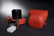 Genuine real Leather Full Camera Case bag cover for Canon G3X G3 X Bottom Open