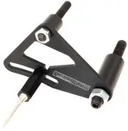 Aeroflow Billet LS2/3 Timing Pointer Suit 6.75" 7.5" Balancer Black - AF64-2161BLK