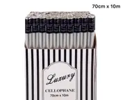 bulk 50 Cellophane Clear 70cmx10m On 38mm Core