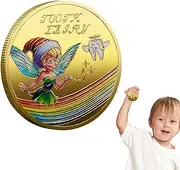 Fairy Coin for Kids | Double-Sided Kids Collectible Coin - Novelty Cartoon Coin, Portable Commemorative Coin for Collection