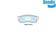 Bendix Brake Pad FT General CT For Nissan Pulsar 83-86 1.5 N12 DB293 GCT