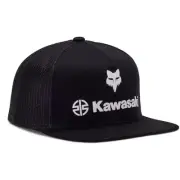 Fox Racing 2024 Youth Kawasaki Snapback Hat - Black