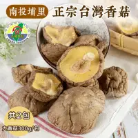 在飛比找momo購物網優惠-【禾鴻】南投埔里產地直送正宗台灣大香菇大包裝x2包(300g