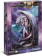 [Clementoni] Anne Stokes Dragon Mage 1000 Pieces Jigsaw Puzzle