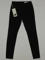BNWT:BEAUTIFUL SASS&BIDE BLACK HIGH RISE SKINNY FIT JEANS 28 "AMANTE AMORE"
