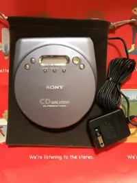 在飛比找露天拍賣優惠-【千代】索尼sony D-EJ815 cd隨身聽一臺索尼so