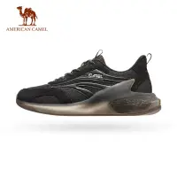 在飛比找蝦皮商城優惠-American CAMEL男士運動鞋休閒透氣軟底高彈耐磨減