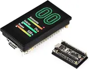 ESP32-C6 1.9inch Touch LCD Display Development Board, 170x320 Pixels, 262K Color, 160MHz Running Frequency RISC-V Single-Core Processor, WF-i 6 & BLE, ESP32 with Display,Compatible with Pico Header