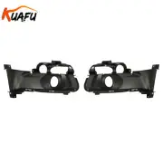 For 2015-2017 Ford Mustang Fog Light Bezel Cover Trim Set Left & Right Black (for: Ford)