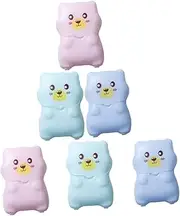 6 Sets Travel Soap Flakes Mini Soaps Self Draining Soap Dish Leak Soap Dispenser Tray Hand Soap Refill Travel Wash Travel Hand Soap Sponge Dispensers Saver Bag Holder Pp