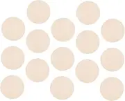 ifundom 15pcs Blank Wood Slices for DIY Crafts Natural Cutouts Durable Poplar Wood for Party Decorations and Creative Projects for Rustic Home Decor