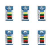 6PK 5pk Malli Sewing Coloured All Purpose Sewing Thread Spool Kit 50M Assorted