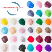 500 Pieces Packed Loose Goose Nagoire Feather Fillers Feather Confetti