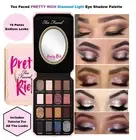 Too Faced PRETTY RICH Diamond Light Eye Shadow Palette 16 Panes, NIB Rare & HTF