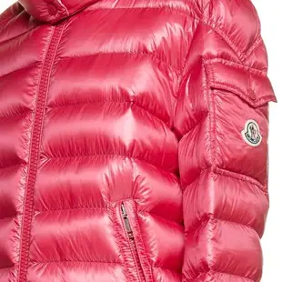 【MONCLER】女款 Dalles系列 連帽羽絨外套-桃紅色 (0號USA-XS、1號USA-S、2號USA-M)