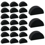 Bowitzki Face Paint Sponges Face Painting Half Moon Black Sponges High for Art