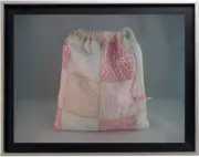 Gymnastics Leotard Grip Bags / Pink Animal Patchwork Gymnast Birthday Goody Bag