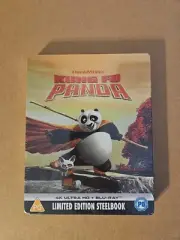 KUNG FU PANDA 4K UHD STEELBOOK ZAVVI EXCLUSIVE NEW SEALED
