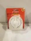 PYREX Kitchen Timer Vintage Long Ring 60 Minute Show N' Tell NEW NOS