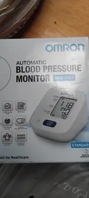 Omron Digital Blood Pressure Monitor - White (HEM-7121)