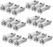 Gatuida Unique Petal Design Expansion Bolts 20pcs Threaded Inserts for Metal Truck Nuts Car Lift Fasteners