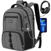17.3 Inch Travel Laptop Backpacks Men for Business, School Bookbag for Boys S...