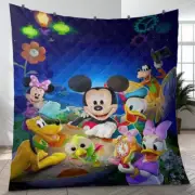 Funny Mickey Mouse Vs Friends Better Together Happy Valentines Day SOFA BLANKET